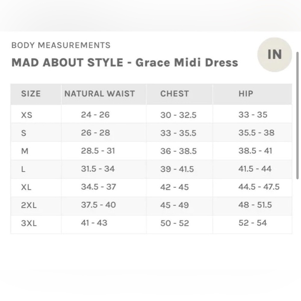 Mad About Style XS Jilly Box Grace Midi Floral Print Dress - Picture 9 of 9